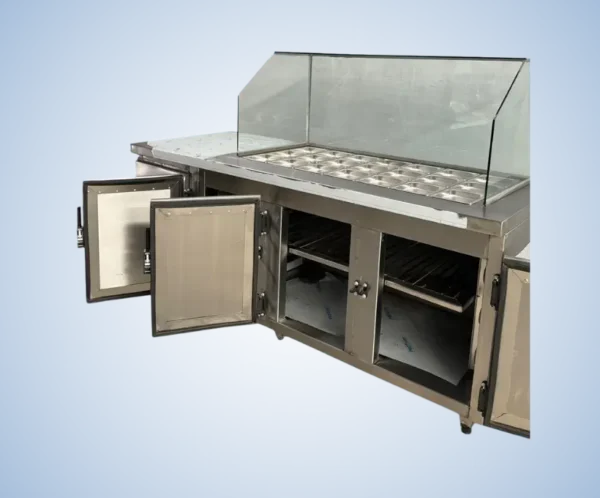 Heladera mostrador ciego con topineras Heladera mostrador ciego con topineras