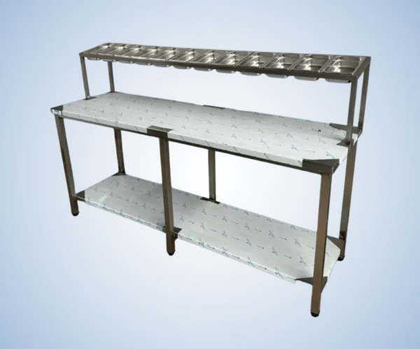 Mesa de armado 200x60x130cm