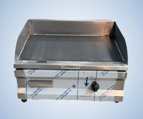 Plancha Burger sobre mesada/heladera