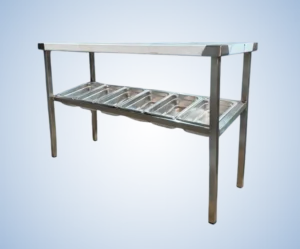 Topinera con estante 100x32x65cm