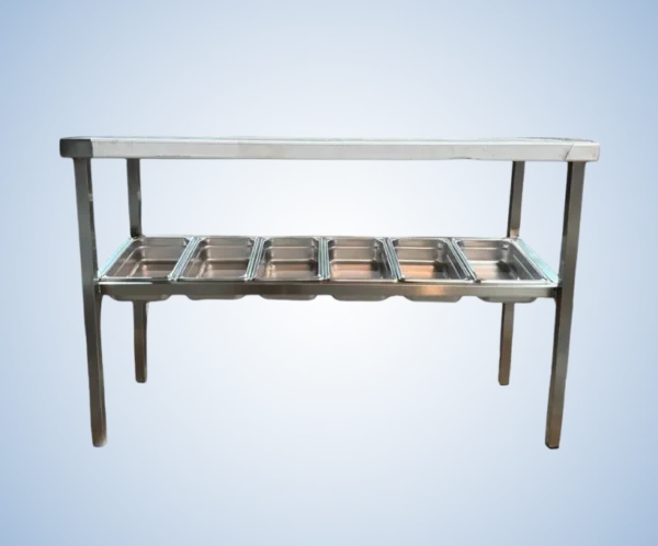 Topinera con estante 100x32x65cm